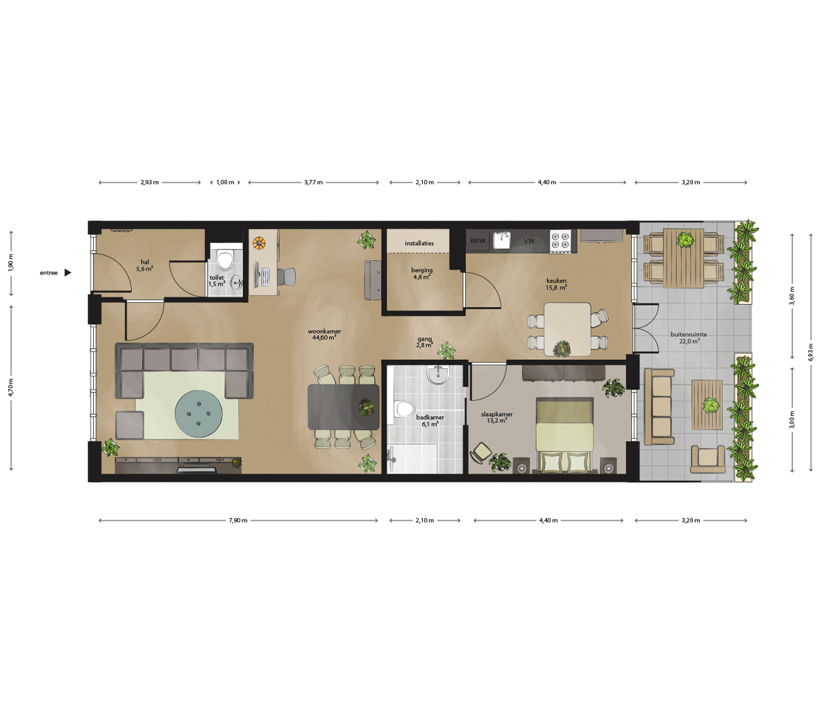 residentie-moller-5-34-plattegrond