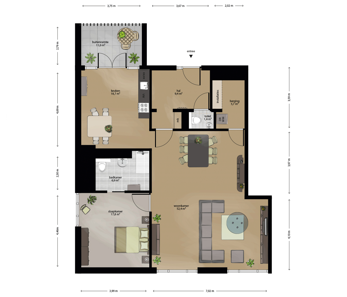 residentie-moller-5-44-plattegrond